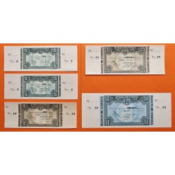 @MATRIZ ORIGINAL@ BILBAO EUZKADI 5A+5+10+25+50+100+500+1000 PESETAS 1937 SC @BILLETES LUJO@ Guerra Civil EUSKADI