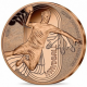FRANCIA 1/4 EURO 2024 BALONMANO Olimpiada de París MONEDA DE COBRE SC FRANCE 0,25 Euros