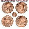. @AGOTADAS@ FRANCIA 1/4 EURO 2023 GOLF BASKET GIMNASIA BREAKDANCE Olimpiada de París 2024 SC 4 MONEDAS COBRE