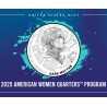 . 1 aaaaaaaaacoin ESTADOS UNIDOS 25 CENTAVOS 2025 D VERA RUBIN American Women Quarter 18ª MONEDA DE NICKEL