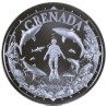 . 1 aaaaaaaacoin GRANADA 2 DOLARES 2024 BUCEO CON TIBURONES MONEDA DE PLATA Oz ONZA EASTERN CARIBBEAN CENTRAL BANK Grenada