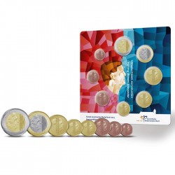. 1º AÑO DE EMISIÓN @BLISTER@ HOLANDA MONEDAS EURO 2014 SC : 1+2+5+10+20+50 Centimos + 1€ + 2 EUROS 2014 REY GUILLERMO