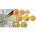 . EMISIÓN CONJUNTA ALEMANIA y FRANCIA CARTERA OFICIAL EUROS 2003 SC 1 CÉNTIMO a 2 EUROS 2003 TRATADO DEL ELISEO