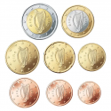 @IRISH COIN FAIR@ IRLANDA MONEDAS EURO 2010 SC : 1+2+5+10+20+50 Centimos + 1 EURO + 2 EUROS 2010 SERIE TIRA Ireland Eire