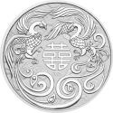 . 1 aaaaaaaacoin @4/JULIO Envío@ AUSTRALIA 1 DOLAR 2025 DOUBLE PHOENIX MONEDA DE PLATA ONZA OZ Myths & Legends