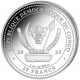 . 1 aaaaaaaacoin @4/JULIO Envío@ CONGO 20 FRANCOS 2025 LEÓN World's Wildlife 7ª MONEDA DE PLATA ONZA OZ Lion