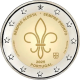 . 1 aaaaaaaaacoin @4/JULIO Envío@ PORTUGAL 2 EUROS 2025 MOVIMIENTO SCOUT SIEMPRE ALERTA 1ª MONEDA CONMEMORATIVA SC