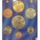 1992 UNITED KINGDOM ECU SET Blister Estuche 1/10 + 1/4 + 1/2 ECU y 1 + 2 + 5 + 10 ECU 1992 NICKEL COBRE LATÓN