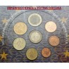 . @VER FOTOS - PÁTINA OSCURA@ FRANCIA CARTERA OFICIAL EUROS 2001 SC 1 CÉNTIMO a 2 EUROS 2001 SET BU 8 MONEDAS