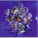 . @VER FOTOS - PÁTINA OSCURA@ FINLANDIA CARTERA OFICIAL EUROS 1999 + 2000 + 2001 SC 1 CÉNTIMO a 2 EUROS SET 24 MONEDAS