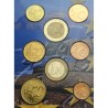 . @VER FOTOS - PÁTINA OSCURA@ IRLANDA CARTERA OFICIAL EUROS 2002 SC 1 CÉNTIMO a 2 EUROS 2002 SET BU 8 MONEDAS