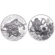 AUSTRIA 20 EUROS 2015 CAZA DEL MAMUT QUARTAR MONEDA DE PLATA ESTUCHE y CERTIFICADO Österreich silver CUATERNARIO