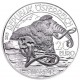 AUSTRIA 20 EUROS 2015 CAZA DEL MAMUT QUARTAR MONEDA DE PLATA ESTUCHE y CERTIFICADO Österreich silver CUATERNARIO