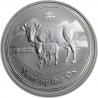 AUSTRALIA 1 DOLAR 2009 AÑO DEL BUEY 2ª Serie Lunar MONEDA DE PLATA $1 dollar silver OZ ONZA OUNCE YEAR OF THE OX