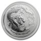 AUSTRALIA 1 DOLAR 2012 AÑO DEL DRAGON 2ª Serie Lunar @LION PRIVY MARK@ MONEDA DE PLATA silver OZ ONZA YEAR OF THE DRAGON