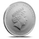 AUSTRALIA 1 DOLAR 2014 AÑO DEL CABALLO 2ª Serie Lunar @LION PRIVY MARK@ MONEDA DE PLATA silver OZ ONZA YEAR OF THE HORSE