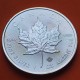 @LA DE LA FOTO@ CANADA 5 DOLARES 2016 HOJA DE ARCE MONEDA DE PLATA PURA SC $5 Dollars silver ONZA OZ MAPLE LEAF