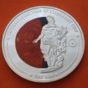 @Tirada 5.000@ ISLAS COOK 1 DOLAR 2009 DIOS SOL a COLORES KM.772 MONEDA DE NICKEL PROOF The Sun