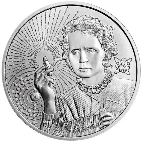 . 1 aaaacoin @OFERTA de VERANO@ NIUE 2 DOLARES 2023 MARIE CURIE Icons of Inspiration 6ª MONEDA DE PLATA OZ ONZA