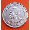 @RAYAS@ KENIA 1 SHILLING 1978 MZEE JOMO KM.14 MONEDA DE NICKEL Kenya coin