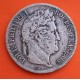 FRANCIA 5 FRANCOS 1841 BB Ceca de ESTRASBURGO Rey LOUIS PHILIPPE I KM.749.13 MONEDA DE PLATA MBC- Republique Francaise