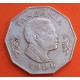 TANZANIA 5 SHILINGI TANO 1988 ANIMALES SALVAJES KM.23 MONEDA DE NIKEL MBC++ Africa
