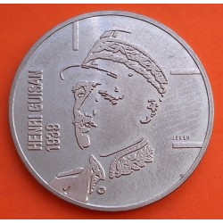 SUIZA 5 FRANCOS 1989 HENRI GUISAN COMANDANTE DEL EJERCITO WWII KM.68 MONEDA DE NICKEL EBC Switzerland 5 Francs