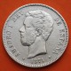 ESPAÑA 5 PESETAS 1871 * 18 75 DEM REY AMADEO I DE SABOYA y ESCUDO KM.666 MONEDA DE PLATA (DURO) Spain silver R/3