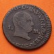 @RARA@ ESPAÑA Rey FERNANDO VII 1 MARAVEDI 1826 Ceca de PAMPLONA MONEDA DE COBRE Spain 1 Maravedis R/3