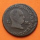 @RARA@ ESPAÑA Rey FERNANDO VII 1 MARAVEDI 1826 Ceca de PAMPLONA MONEDA DE COBRE Spain 1 Maravedis R/3