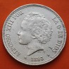 @MUY BONITA@ ESPAÑA 5 PESETAS 1893 * 18 93 PGL REY ALFONSO XIII tipo "RIZOS" KM.700 MONEDA DE PLATA (DURO) Spain silver R/1