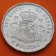 @MUY BONITA@ ESPAÑA 5 PESETAS 1893 * 18 93 PGL REY ALFONSO XIII tipo "RIZOS" KM.700 MONEDA DE PLATA (DURO) Spain silver R/1