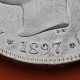@MUY BONITA@ ESPAÑA 5 PESETAS 1897 * 18 97 SGV REY ALFONSO XIII KM.707 MONEDA DE PLATA (DURO - RAYAS) Spain R/3