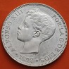 @MUY BONITA@ ESPAÑA 5 PESETAS 1897 * 18 97 SGV REY ALFONSO XIII KM.707 MONEDA DE PLATA (DURO - RAYAS) Spain R/3
