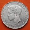 @MUY BONITA@ ESPAÑA 5 PESETAS 1897 * 18 97 SGV REY ALFONSO XIII KM.707 MONEDA DE PLATA (DURO - RAYAS) Spain R/3