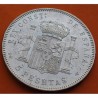 @MUY BONITA@ ESPAÑA 5 PESETAS 1897 * 18 97 SGV REY ALFONSO XIII KM.707 MONEDA DE PLATA (DURO - RAYAS) Spain R/3