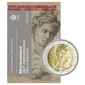 . 1 aaaaaaaaaacoin SAN MARINO 2 EUROS 2025 MIGUEL ANGEL Pintor y Escultor 2ª MONEDA CONMEMORATIVA ESTUCHE BLISTER