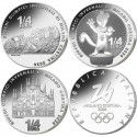 . 1 aaaaaaaaaacoin @3 MONEDAS@ ITALIA 1/4 EURO 2025 OLIMPIADA DE INVIERNO 2026 NICKEL SC 0,25€ Italy