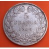 FRANCIA 5 FRANCOS 1846 A Ceca de PARIS REY LOUIS PHILIPPE I KM.749 MONEDA DE PLATA Roi Des Francais