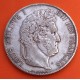 FRANCIA 5 FRANCOS 1846 A Ceca de PARIS REY LOUIS PHILIPPE I KM.749 MONEDA DE PLATA Roi Des Francais