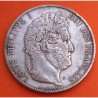 FRANCIA 5 FRANCOS 1846 A Ceca de PARIS REY LOUIS PHILIPPE I KM.749 MONEDA DE PLATA Roi Des Francais