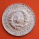 YUGOSLAVIA 5 DINARA 1976 ESCUDO COMUNISTA y VALOR KM.59 MONEDA DE NICKEL 5 Dinar Socialist Federal Republic