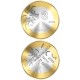 . 1 aaaaaaaaacoin @17/JULIO Envío@ ESLOVENIA 3 EUROS 2025 NOVA GORICA Capital Cultural MONEDA BIMETALICA SC Slovenia