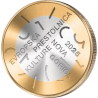 . 1 aaaaaaaaacoin ESLOVENIA 3 EUROS 2025 NOVA GORICA Capital Cultural Europea MONEDA BIMETALICA SC Slovenia