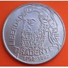 BRASIL 5000 CRUZEIROS 1992 TIRADENTES CIUDADANIA KM.625 MONEDA DE ACERO EBC/SC-