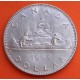 CANADA 1 DOLAR 1969 INDIOS EN CANOA KM.76.1 MONEDA DE NICKEL SC- $1 Dollar coin ELIZABETH II