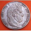 FRANCIA 5 FRANCOS 1846 A Ceca de PARIS REY LOUIS PHILIPPE I KM.735 MONEDA DE PLATA Roi Des Francais