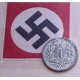 SUIZA 1 RAPPEN 1943 B ESCUDO KM.3.A MONEDA DE ZINC MBC+ OCUACION NAZI III REICH WWII Switzerland