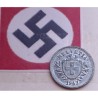 SUIZA 1 RAPPEN 1943 B ESCUDO KM.3.A MONEDA DE ZINC MBC+ OCUACION NAZI III REICH WWII Switzerland