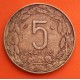 CAMERUN 5 FRANCOS 1965 ANTILOPES KM.20 MONEDA DE LATÓN MBC- Cameroon 5 Francs AFRIQUE ECUATORIALE